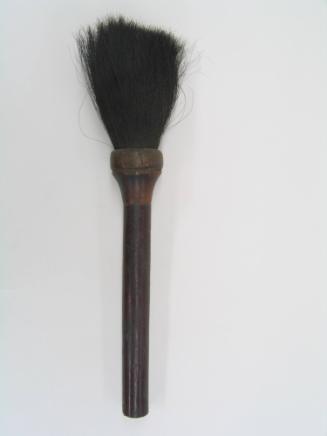 Calligraphy Brush, 19th Century
Han culture; China
Wood and hair; 1 3/4 × 3 1/2 × 15 in.
201…