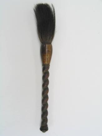 Calligraphy Brush, 19th Century
Han culture; China
Wood and hair; 1 1/4 × 1 3/4 × 11 1/16 in.…
