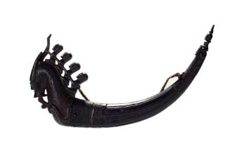 Medicine Horn (Naga Marsarang), early 20th century
Unrecorded Toba Batak artist; Sumatra, Indo…