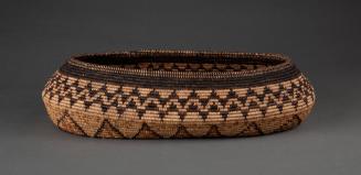 Basket, early 20th Century
Cahuilla culture; Southern California
Sumac, juncus and grass; 5 ×…