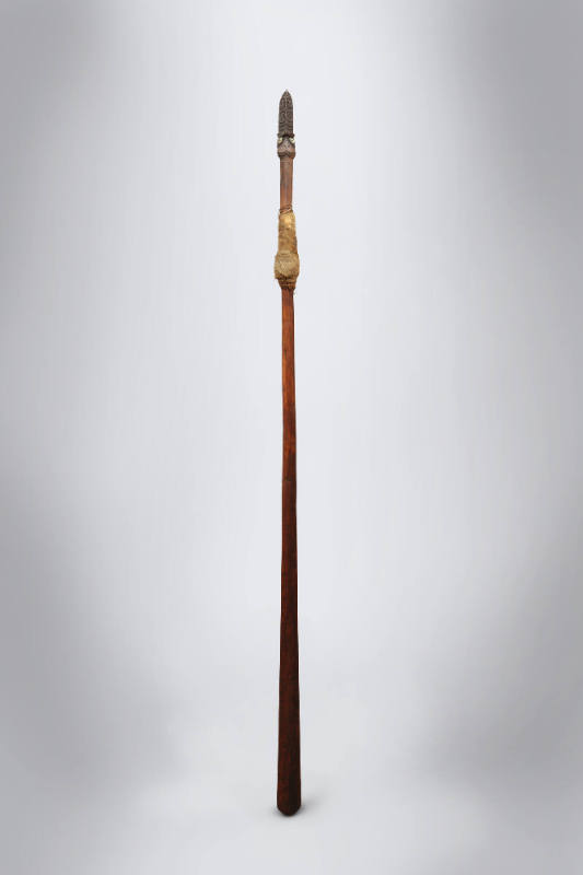 Club (Taiaha), mid 19th Century
Māori culture; New Zealand, Polynesia
Wood, fabric and paua s…