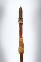 Club (Taiaha), mid 19th Century
Māori culture; New Zealand, Polynesia
Wood, fabric and paua s…