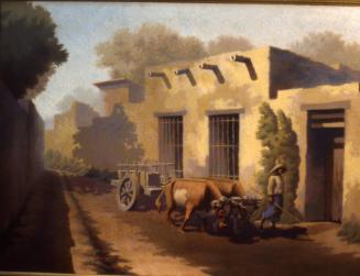 Untitled (Mexican Man with Ox Cart), early 20th Century
Clay Kelly (American, 1874-?); Mexico
…