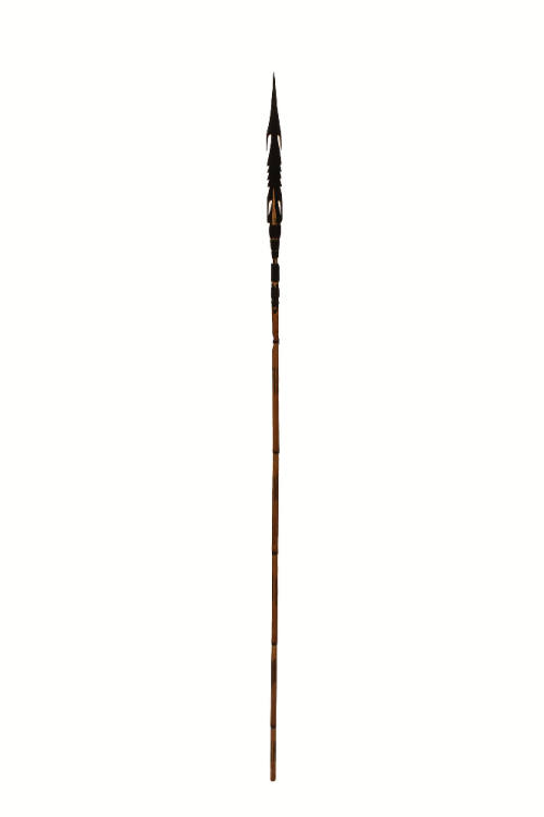 Arrow, 20th Century
Papua New Guinea, Melanesia
Wood, bamboo, plant fiber, and pigment; 55 × …