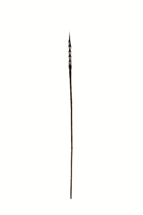 Arrow, 20th Century
Papua New Guinea, Melanesia
Wood, plant fiber, and pigment; 55 7/8 × 1 in…