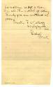 Letter to Madame Modjeska, late 19th Century
Dorothy F. Wiethoff; Detroit, Michigan
Ink on pa…