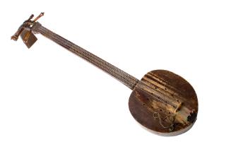 Stringed Instrument, 20th Century
Miao culture; Guizhou Province, China
Wood; 36 × 9 × 9 1/2 …