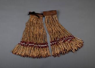 Skirt, c. 1880
Lakota culture; Lower Klamath River, California
Bear grass, cotton cloth, cott…