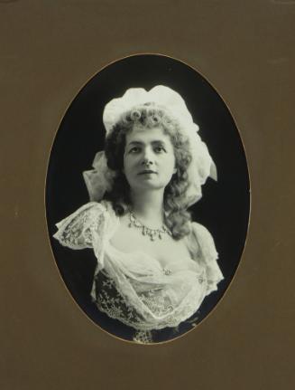Madame Modjeska as Marie Antoinette, 1909
Unknown Photographer
Photographic print; 26 3/8 x 2…