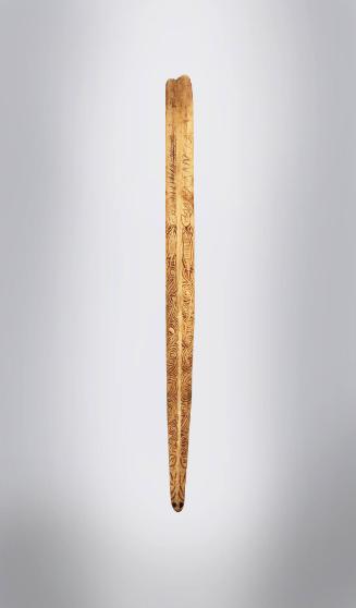 Bone Dagger (Yina or Amia Ava), 20th Century
Abelam or Iatmul culture; East Sepik Province, Pa…