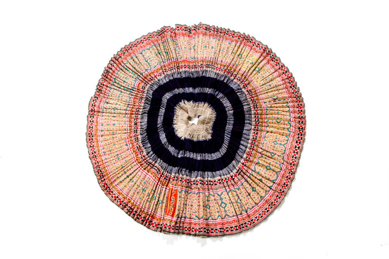 Festival Skirt, 20th Century
Miao culture; Gulin County, Southeast Sichuan Province, China
Ba…