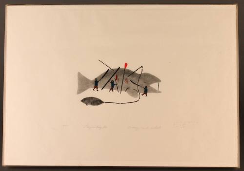 Cutting Up a Whale, 1973
Atungauyak Eeseemailee (Inuit, 1923-1989); Pangnirtung, Nunavut Terri…