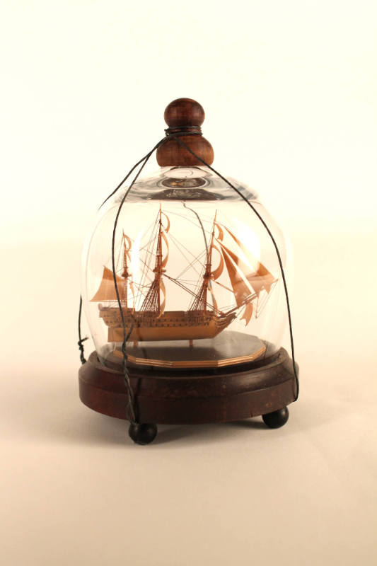 Boxwood Ship Model, c. 1980
France
Wood, fiber and glass; 5 7/8 × 3 3/4 in.
2013.8.20
Gift …