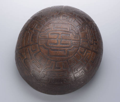 Ceremonial Food Bowl, 19th Century
Marquesas Islands, French Polynesia, Polynesia
Wood; 7 × 1…