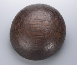 Ceremonial Food Bowl, 19th Century
Marquesas Islands, French Polynesia, Polynesia
Wood; 7 × 1…