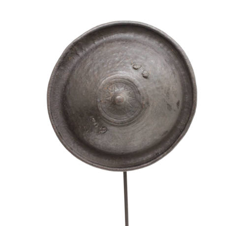 Shield, 20th Century
Amhara culture; Amhara Region, Ethiopia
Leather; 19 x 18 3/8 x 7 in. 
2…