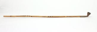Pipe, late 19th Century
Possibly from Papua New Guinea
Possibly bamboo and metal; 1 1/2 × 24 …