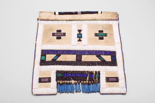 Woman's Apron (Mapoto), early 20th Century
Ndebele people; South Africa
Canvas and bead; 17 5…
