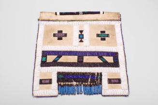 Woman's Apron (Mapoto), early 20th Century
Ndebele people; South Africa
Canvas and bead; 17 5…