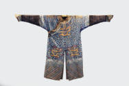 Man’s Semi-Formal Court Robe (Jifu)
Late Qing dynasty (1870-1911)
Gold, gauze and silk
Gift …