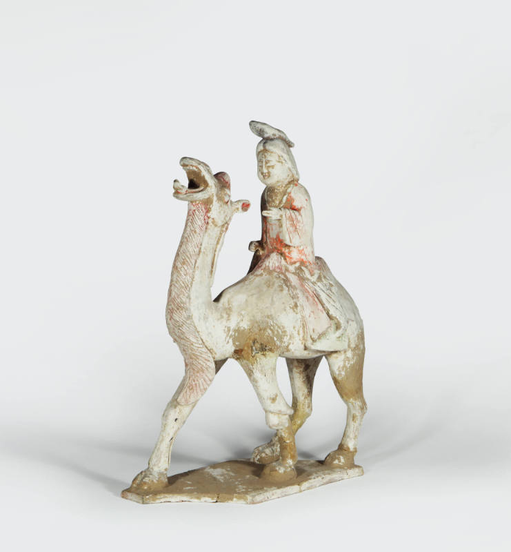 Camel and Rider Figure
Tang dynasty (618-907)
Ceramic and pigment
Gift of Ramona Ward
2002.…