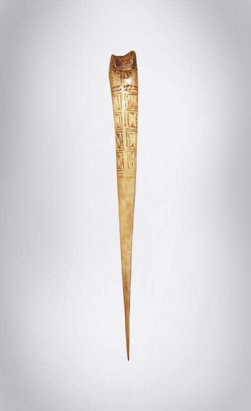 Bone Dagger (Yina or Amia Ava), 20th Century
Abelam or Iatmul culture; East Sepik Province, Pa…