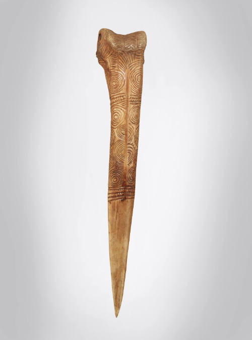 Bone Dagger (Yina or Amia Ava), 20th Century
Abelam or Iatmul culture; East Sepik Province, Pa…