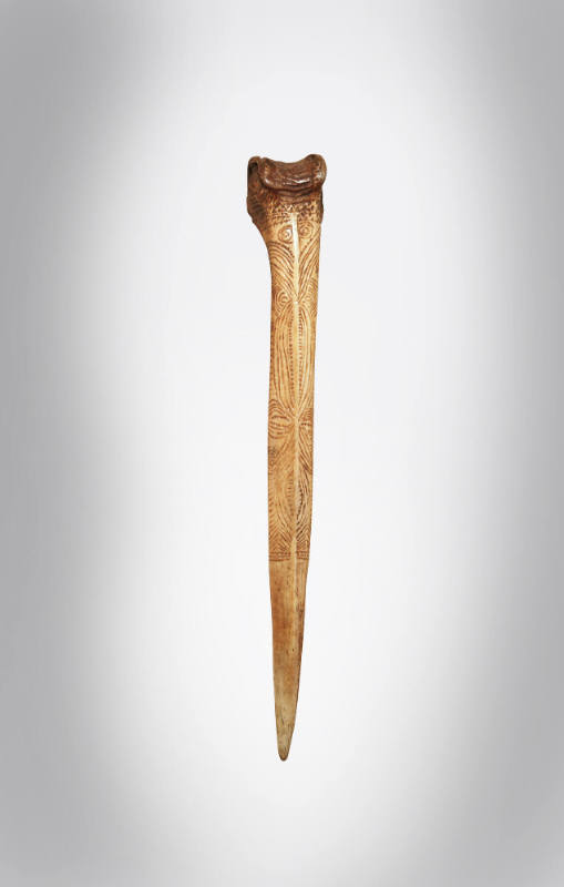 Bone Dagger (Yina or Amia Ava), 20th Century
Abelam or Iatmul culture; East Sepik Province, Pa…