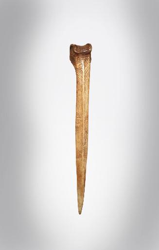 Bone Dagger (Yina or Amia Ava), 20th Century
Abelam or Iatmul culture; East Sepik Province, Pa…