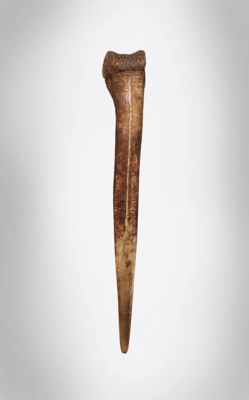 Bone Dagger (Yina or Amia Ava), 20th Century
Abelam or Iatmul culture; East Sepik Province, Pa…