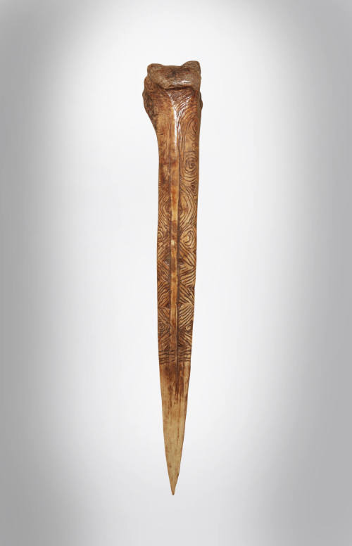 Bone Dagger (Yina or Amia Ava), 20th Century
Abelam or Iatmul culture; East Sepik Province, Pa…