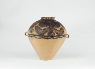 Jar (Hu)
Neolithic period (2600-2300 BCE)
Banshan phase, Majiayao culture
Painted ceramic
G…