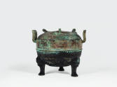 Lidded Cauldron (Ding) 
Eastern Zhou dynasty (770-256 BCE)
Bronze
Gift of Charles and Eileen…