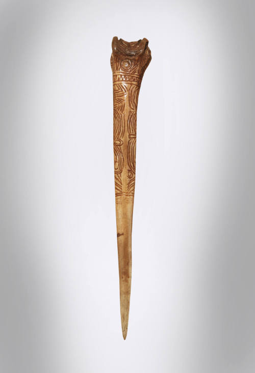 Bone Dagger (Yina or Amia Ava), 20th Century
Abelam or Iatmul culture; East Sepik Province, Pa…