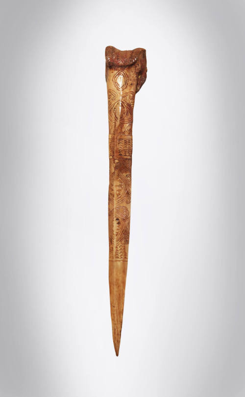 Bone Dagger (Yina or Amia Ava), 20th Century
Abelam or Iatmul culture; East Sepik Province, Pa…
