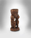 Betel Nut Mortar (Dap Dap), 20th Century
Papua New Guinea, Melanesia
Wood; 5 1/4 × 3 × 1 3/4 …