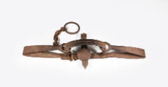 Trap Used to Snare Last Grizzly Bear of Orange County, c. 1901
Made by S. Newhouse - Oneida Co…