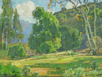 Trees, They Are My Friends, 1936
William Wendt (German-American, 1865-1946)
Oil on canvas; 24…