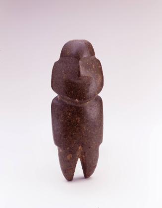 Anthropomorphic Figure, 300-100 BCE
Mezcala culture; Guerrero, Mexico
Stone; 2 1/4 × 1 3/8 × …