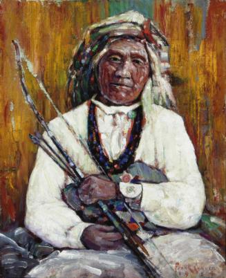 Laguna Pueblo Indian, New Mexico, 1914
Frank Coburn (American, 1862-1938)
Oil on canvas; 20 x…