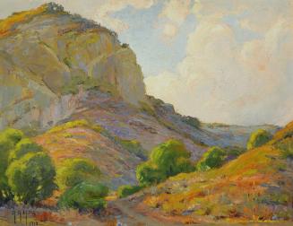 Flores Peak, 1918
Anna Althea Hills (American, 1882-1930)
Oil on canvas; 14 x 18 in.
6349
G…