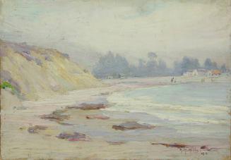 A Foggy Morning, Laguna Beach, 1915
Anna Althea Hills (American, 1882-1930)
Oil on canvas; 7 …