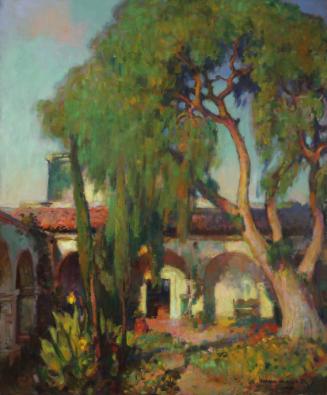 The Great Pepper Tree, Mission San Juan Capistrano, 1928
Charles Percy Austin (American, 1883-…