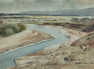 Little Colorado River, c. 1946
Paul Lauritz (American, 1889-1975)
Watercolor on paper; 32 x 3…