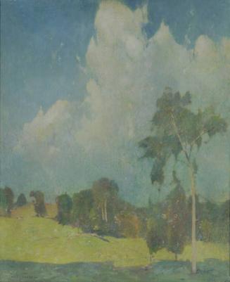 Untitled, c. 1906
Soren Emil Carlsen (American, 1853-1932)
Oil on canvas with masonite; 24 x …
