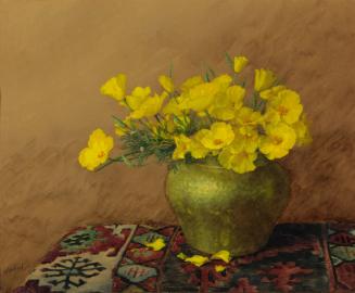 Yellow California Poppies, c. 1906
Albert R. Valentien (American, 1862-1925)
Watercolor on pa…