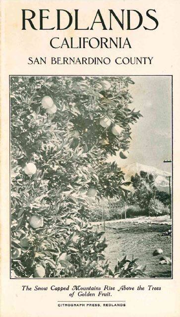 Redlands California San Bernardino County, c. 1913
Paper and ink; 5 15/16 × 3 3/8 in.
2014.23…