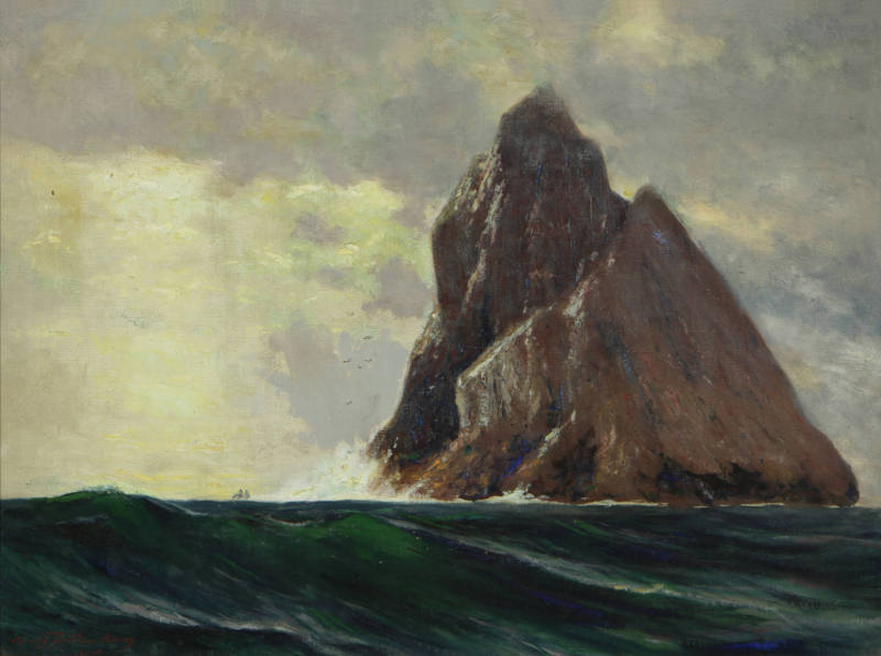 Great Rock in the Sea, c. 1910
Charles Partridge Adams (American, 1858-1942)
Oil on canvas; 1…