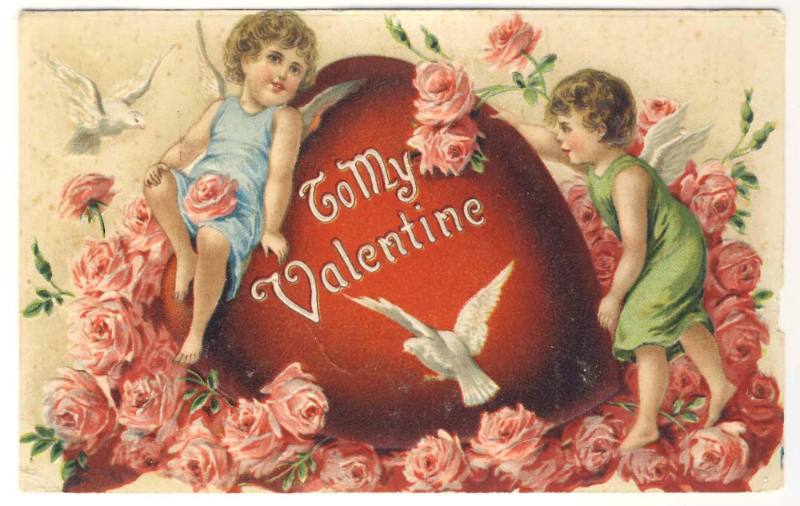 Valentine's Day Postcard, c. 1914
Germany
Paper and ink
31055.2
Gift of Mrs. John S. Helmke…