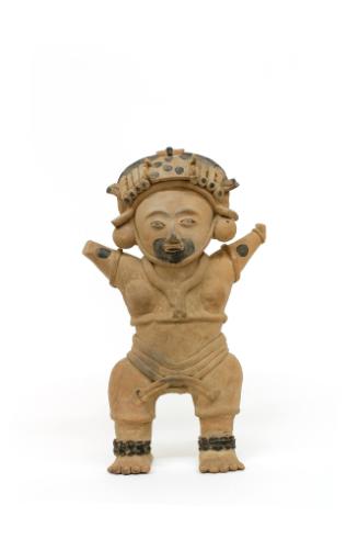 Standing Female Figure, c. 400-900 
Remojadas culture; Veracruz, Mexico
Ceramic and black pit…